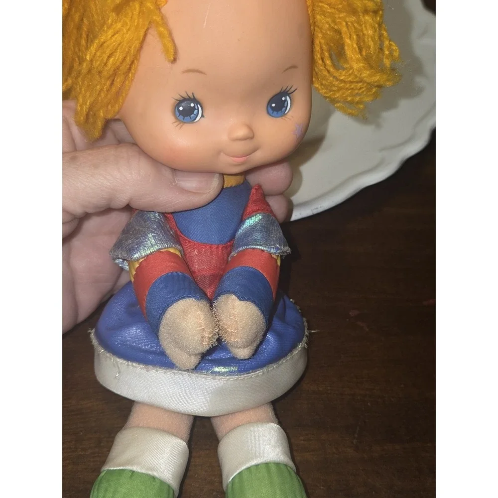 Vintage 1983 Hallmark Rainbow Brite plush doll 12 Inch And Twink Sprite